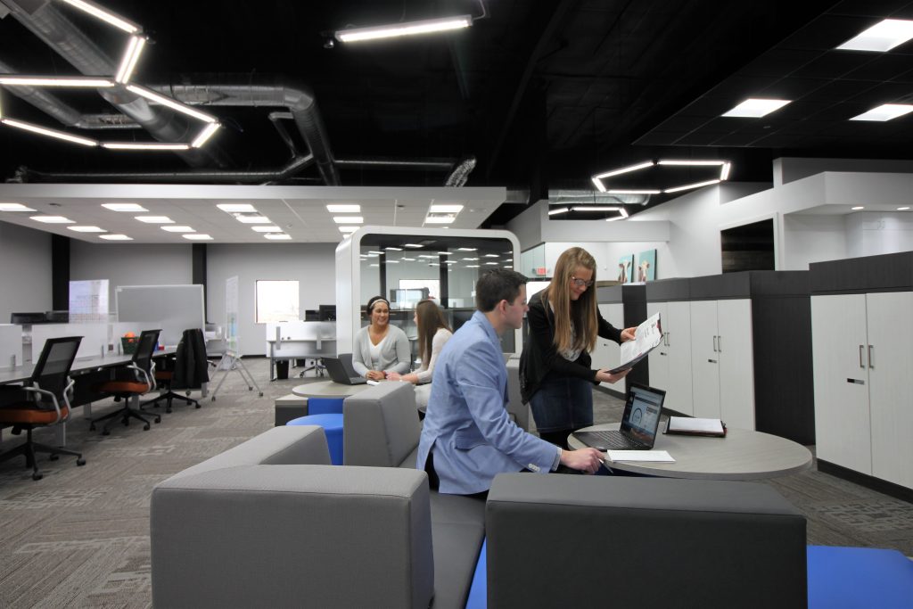 Coworkers in the office