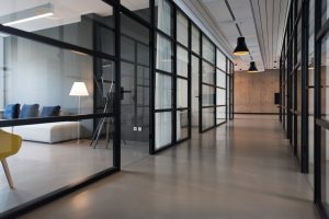 Modern Commercial Office Hallway