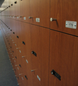 Office storage lockers